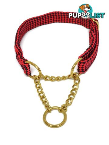 Martingale Dog Collars No Stitching Tough Yarnix - YNXCOLMARL10BLK