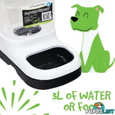 DOG FOOD & WATER DISPENSERS - BAINBRIDGE - BB-A7131