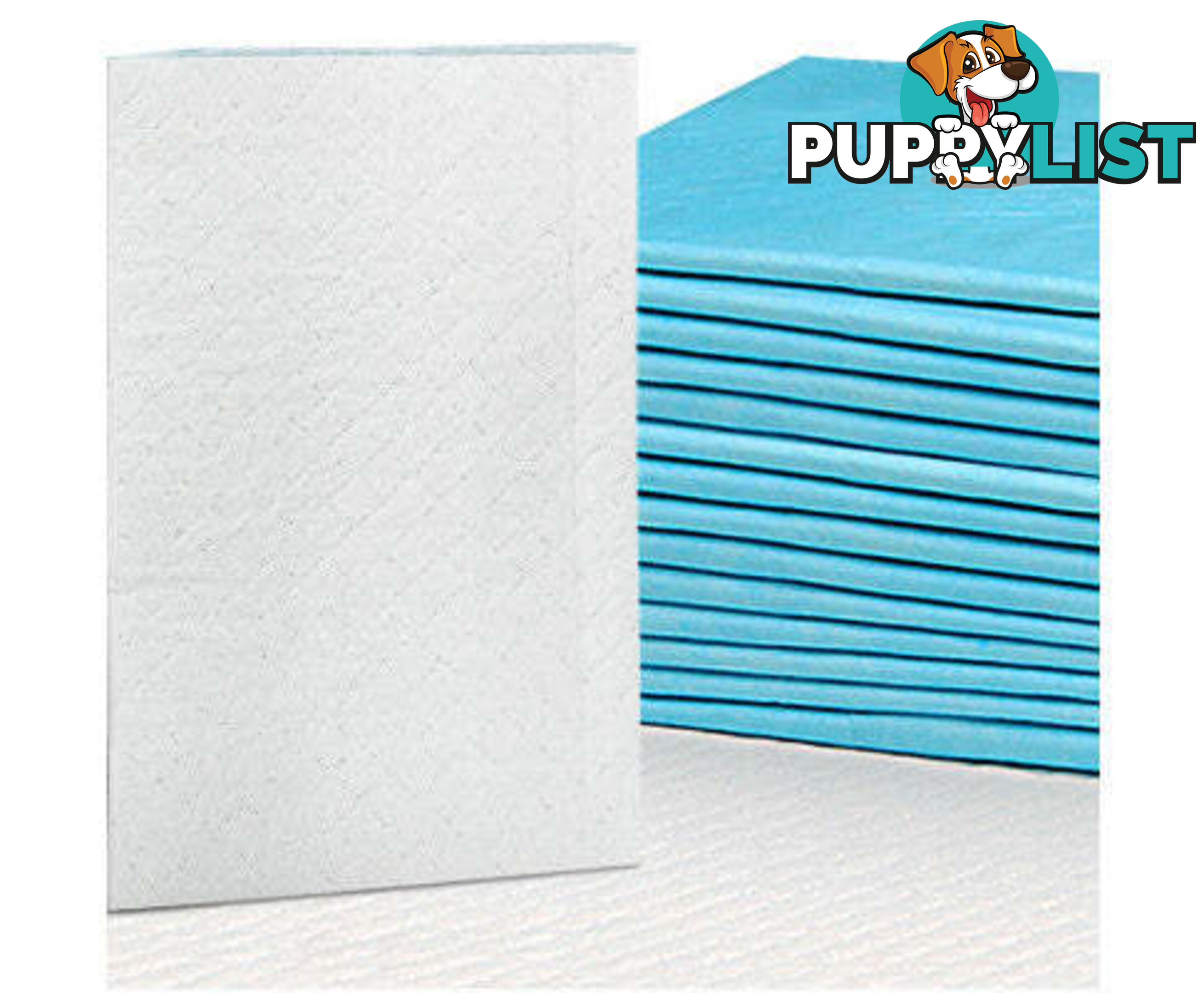 Puppy Dog Pet Training Pads Cat Toilet 60 x 60cm Super Absorbent Indoor Disposable - PET-PAD-BL-400