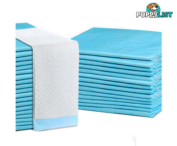 Puppy Dog Pet Training Pads Cat Toilet 60 x 60cm Super Absorbent Indoor Disposable - PET-PAD-BL-400