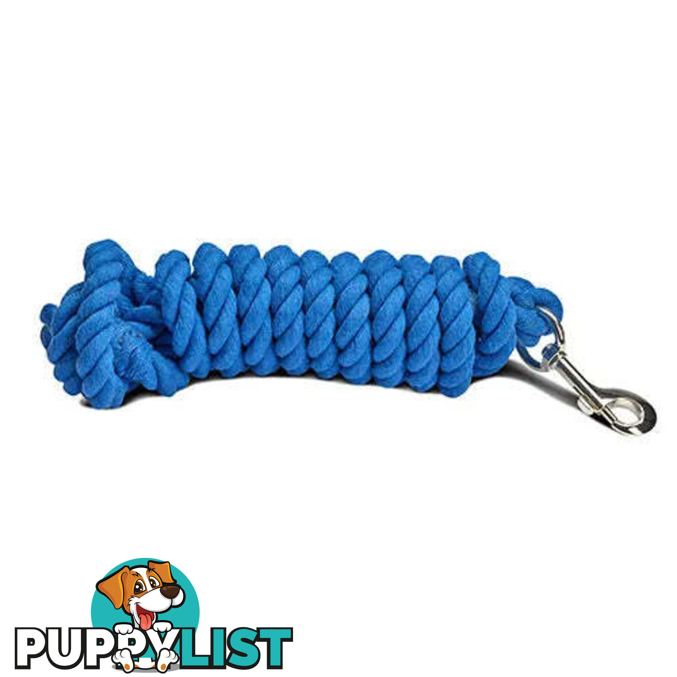 COTTON LEAD ROPE - BAINBRIDGE - BB-A2133-BLU