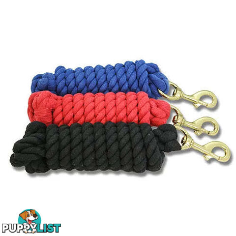 COTTON LEAD ROPE - BAINBRIDGE - BB-A2133-BLU