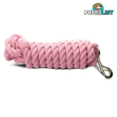 COTTON LEAD ROPE - BAINBRIDGE - BB-A2133-BLU