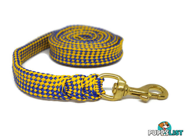 1.8m to 10m Long Dog Lead No Stitching Tough Yarnix 20mm Wide - YNXLD201.8SSRED