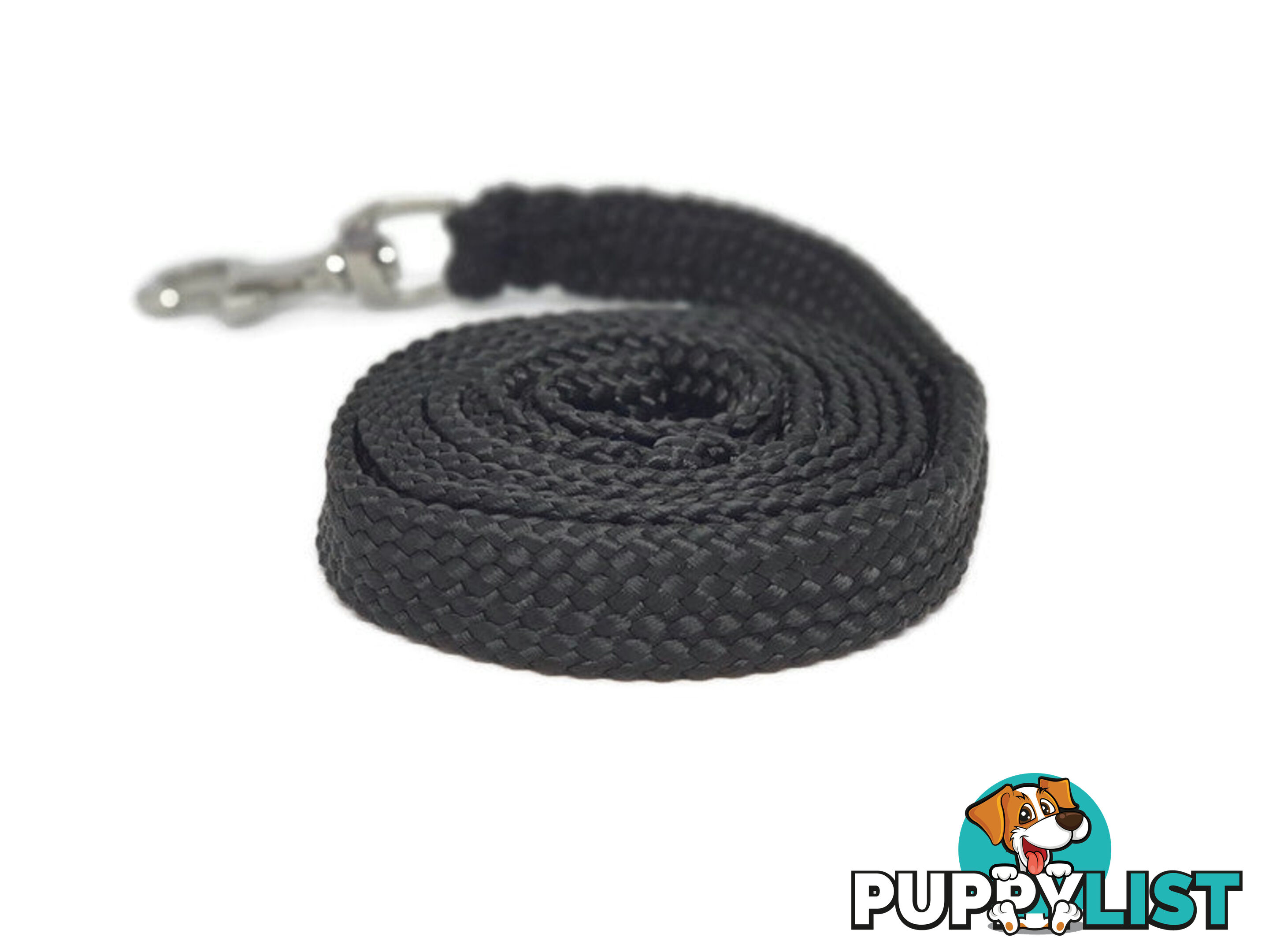 1.8m to 10m Long Dog Lead No Stitching Tough Yarnix 20mm Wide - YNXLD201.8SSRED