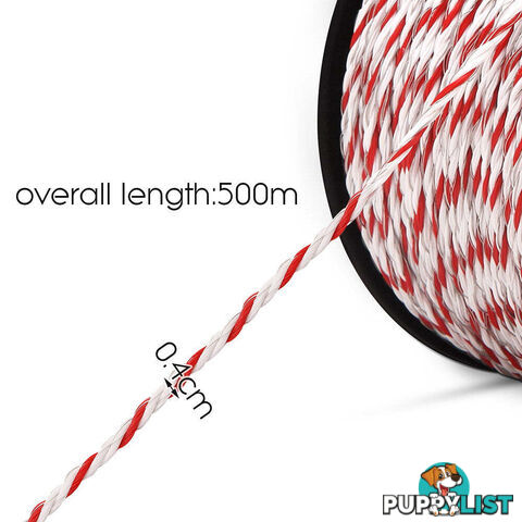 Giantz Electric Fence Poly Rope 500M - FIK-ROPE-500M
