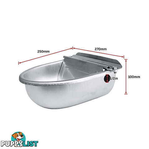 Automatic Water Trough Stainless Steel 304 Bowl - V63-783935