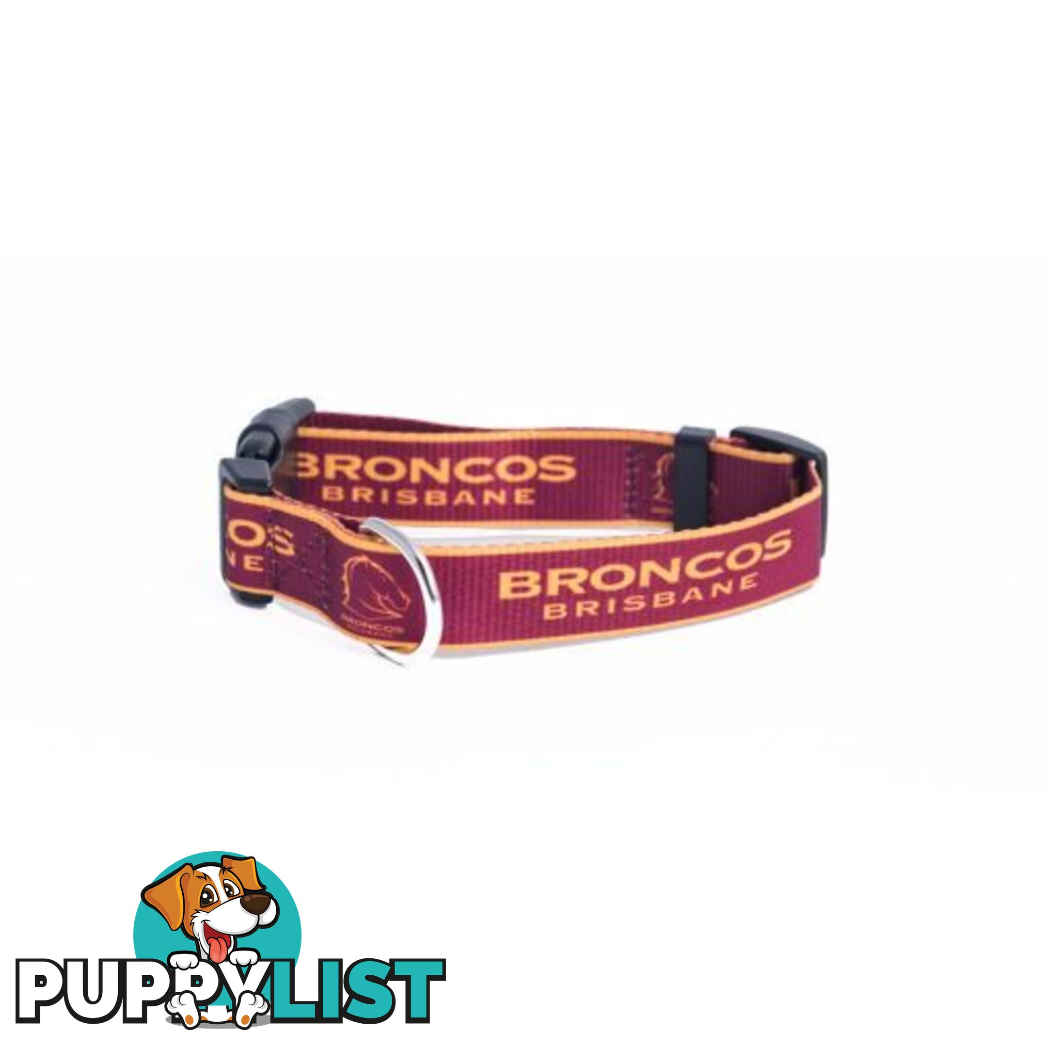 Dog Collars - NRL Footy Pets - FP-COL-L-DRA