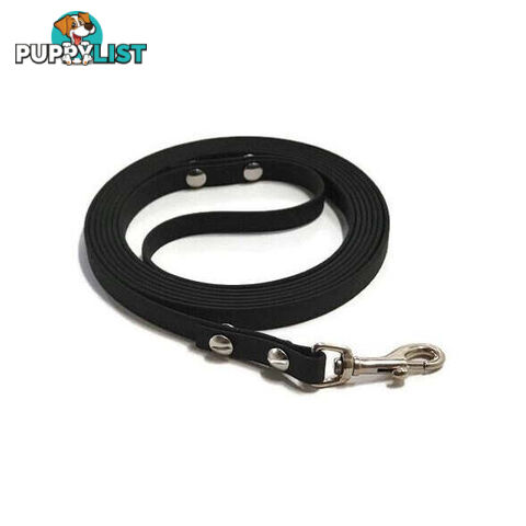 3m - 5m Biothane Dog Lead - BIOLD4SBLK