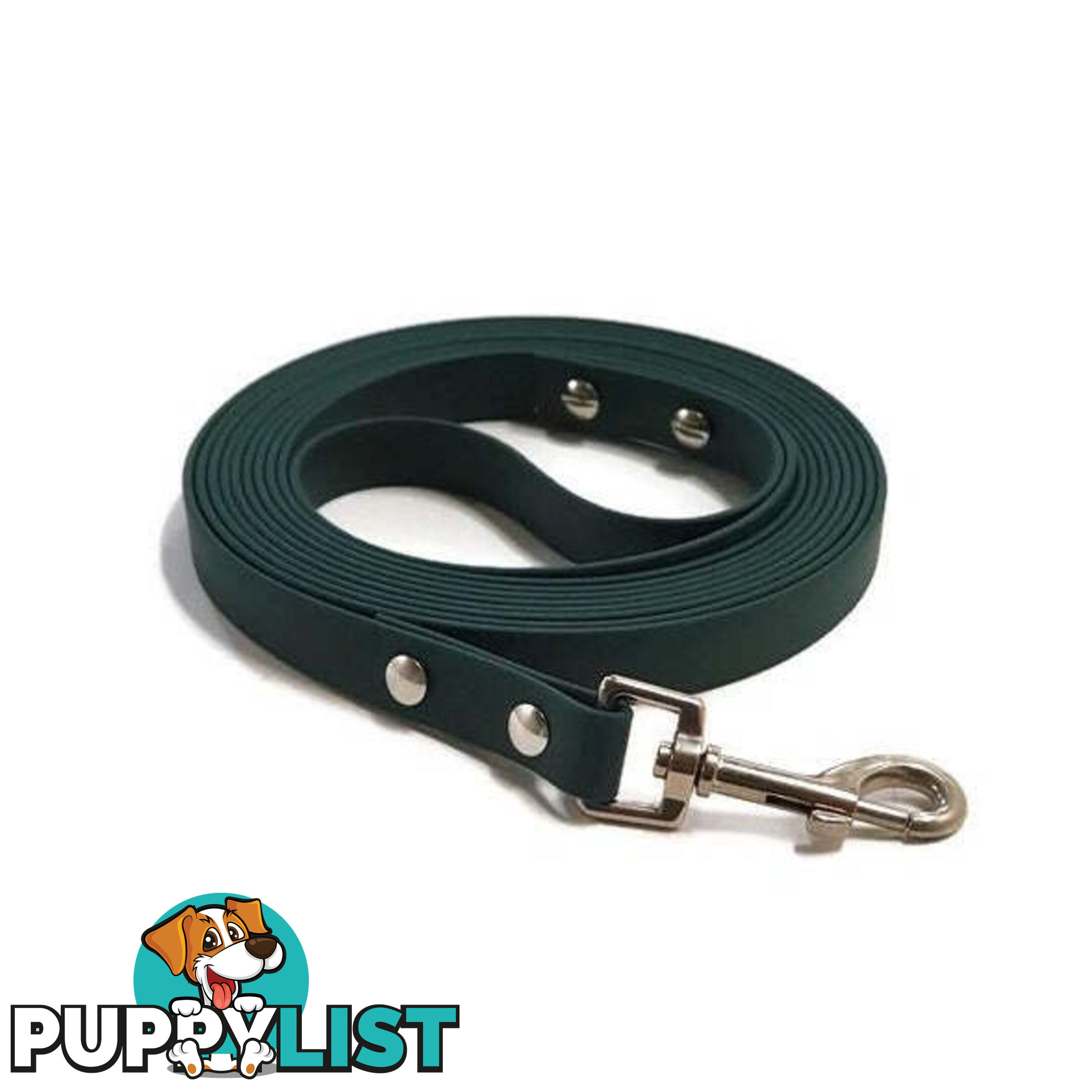 3m - 5m Biothane Dog Lead - BIOLD4SBLK