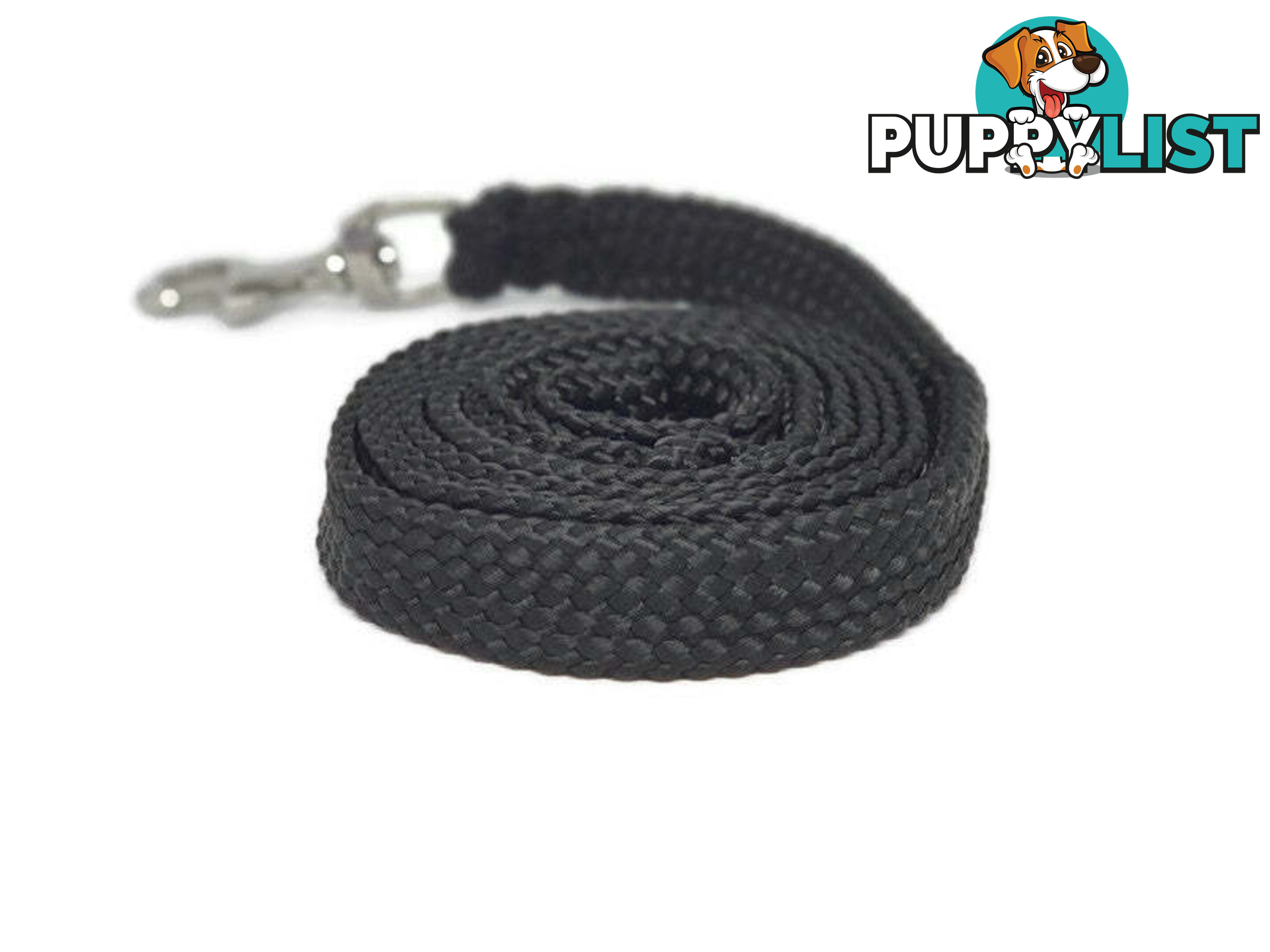 1.8m to 10m Long Dog Lead No Stitching Tough Yarnix 20mm Wide - YNXLD201.8SSPUR