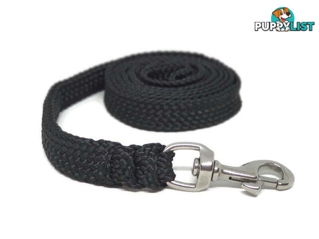 1.8m to 10m Long Dog Lead No Stitching Tough Yarnix 20mm Wide - YNXLD201.8SSPUR