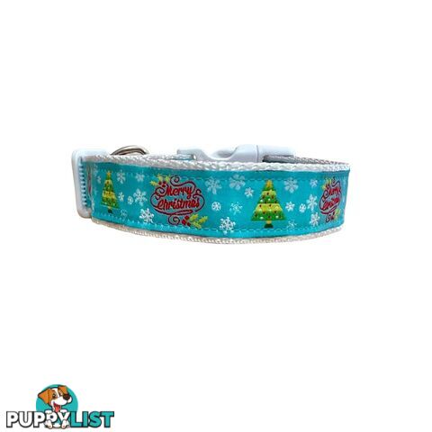 Christmas Dog Collar / Reindeer / Santa / XS - L - Hand Made by The Bark Side - TBSCHRLGEREI