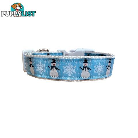 Christmas Dog Collar / Reindeer / Santa / XS - L - Hand Made by The Bark Side - TBSCHRLGEREI
