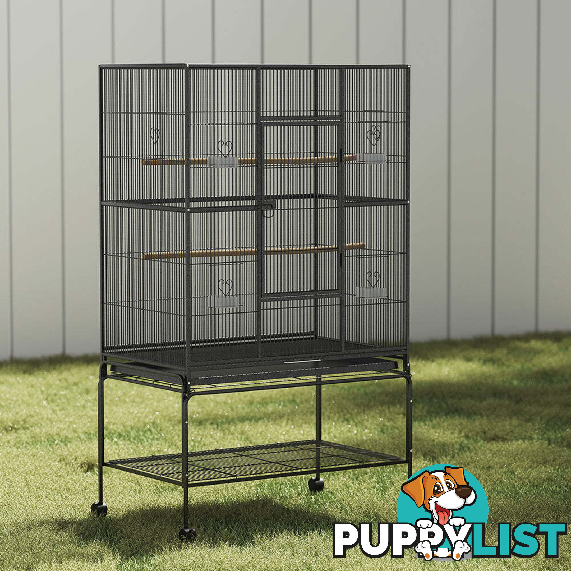 i.Pet Bird Cage 138cm Large Aviary - PET-BIRDCAGE-B029T