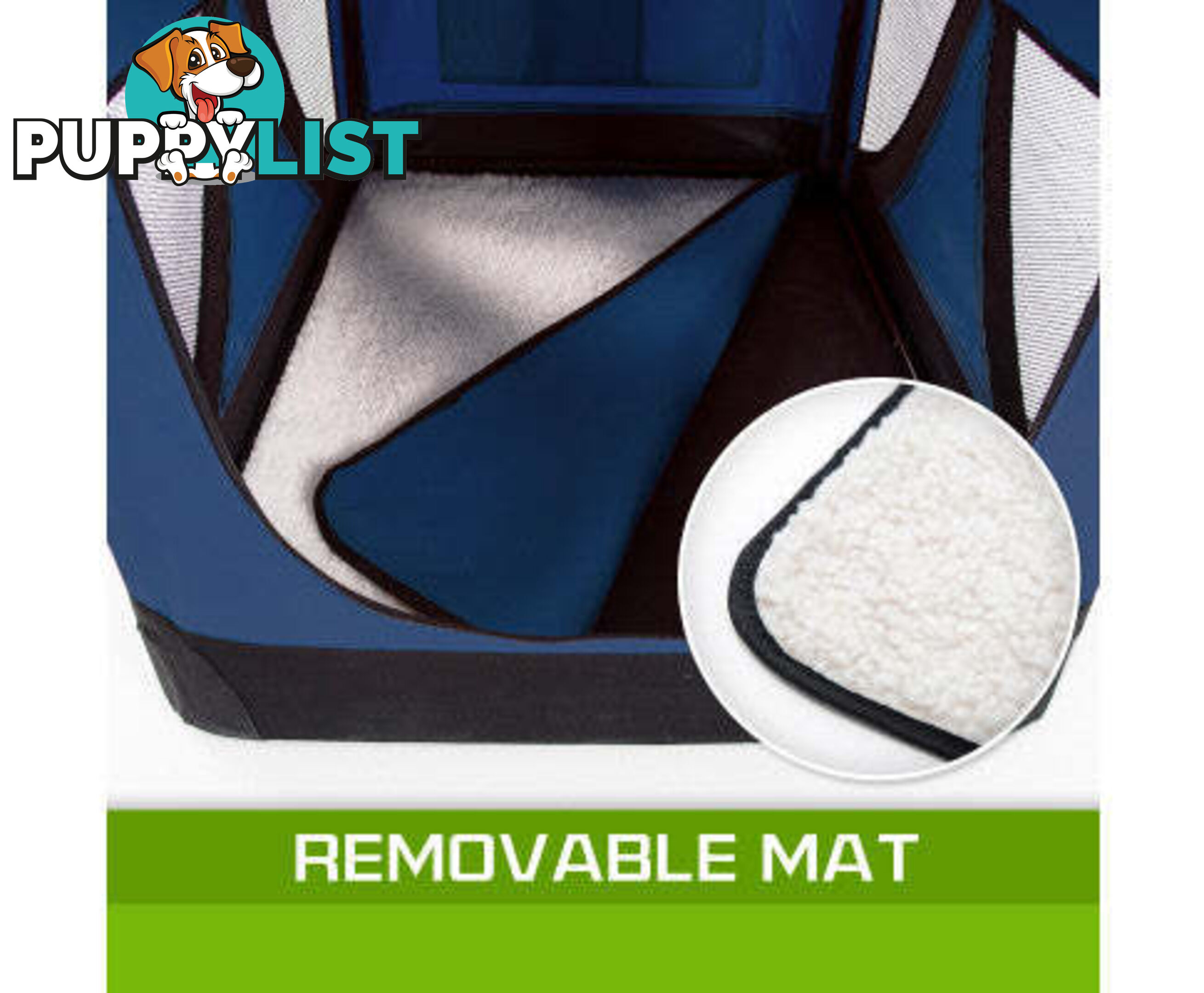Paw Mate Portable Soft Dog Cage Crate Carrier - V274-PET-3002L-RD
