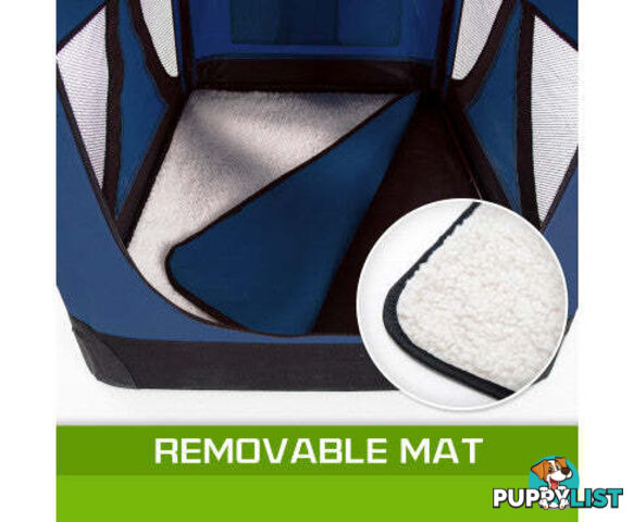 Paw Mate Portable Soft Dog Cage Crate Carrier - V274-PET-3002L-RD