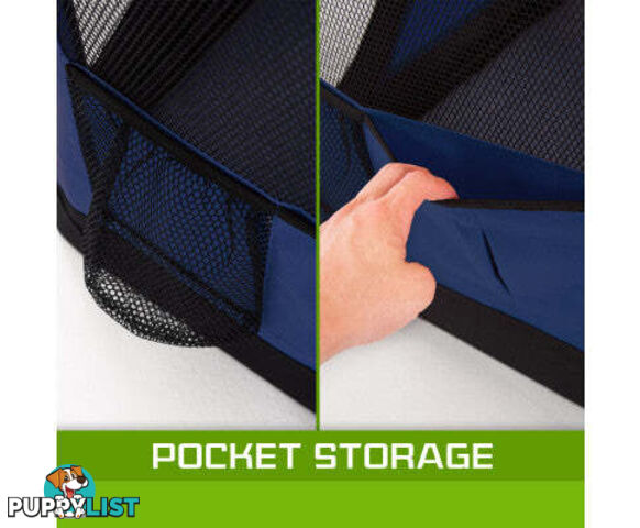 Paw Mate Portable Soft Dog Cage Crate Carrier - V274-PET-3002L-RD