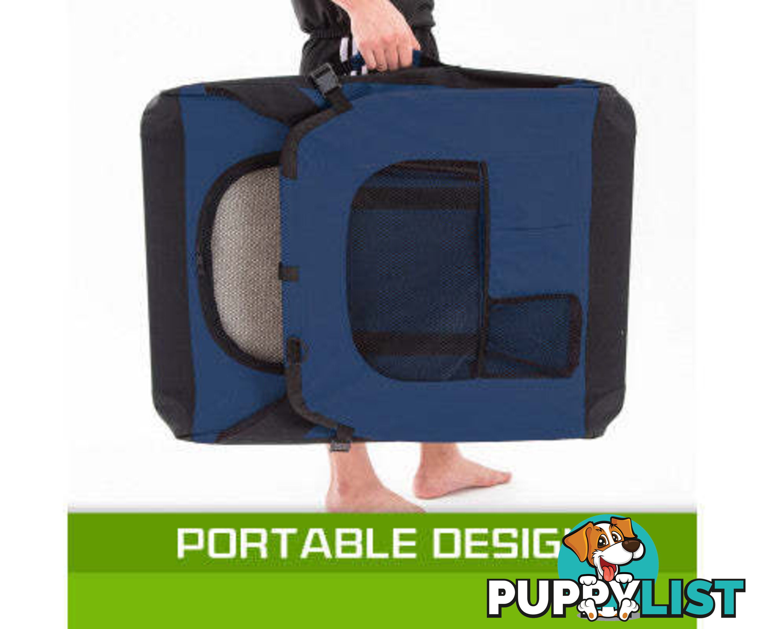 Paw Mate Portable Soft Dog Cage Crate Carrier - V274-PET-3002L-RD
