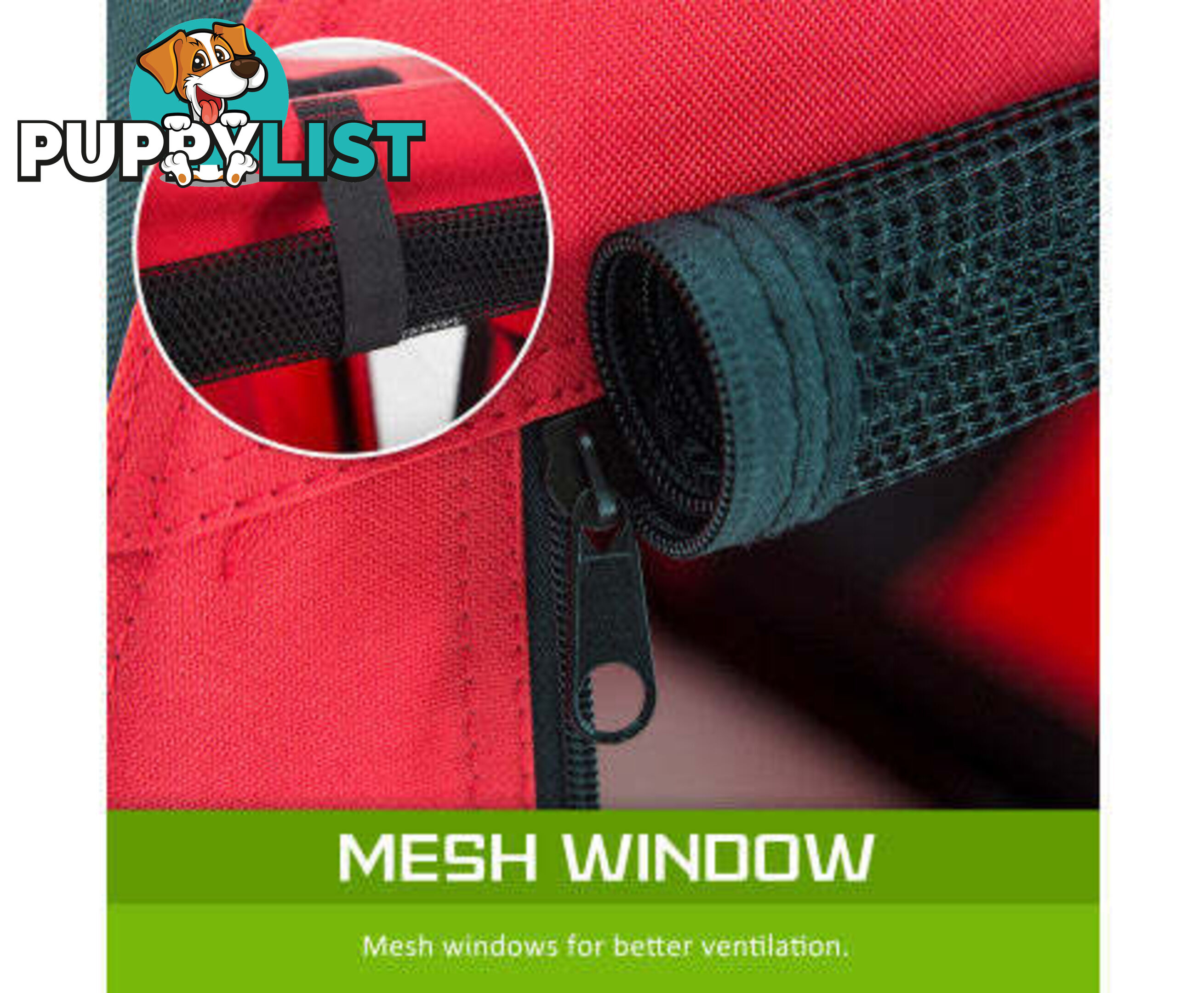 Paw Mate Portable Soft Dog Cage Crate Carrier - V274-PET-3002L-RD