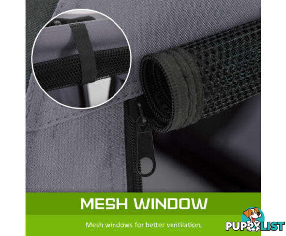 Paw Mate Portable Soft Dog Cage Crate Carrier - V274-PET-3002L-RD