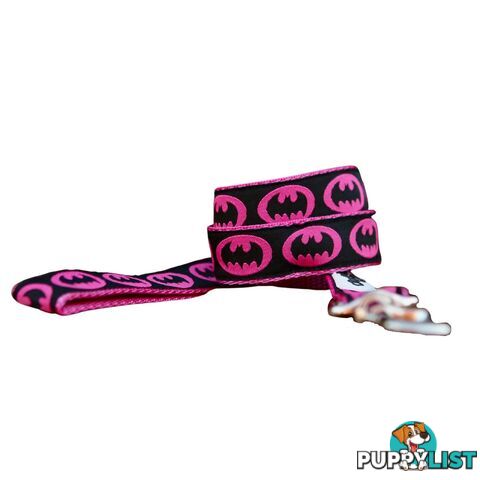 Batgirl Dog Lead / Dog Leash - Hand Made by The Bark Side - TBSLDBAT251.8