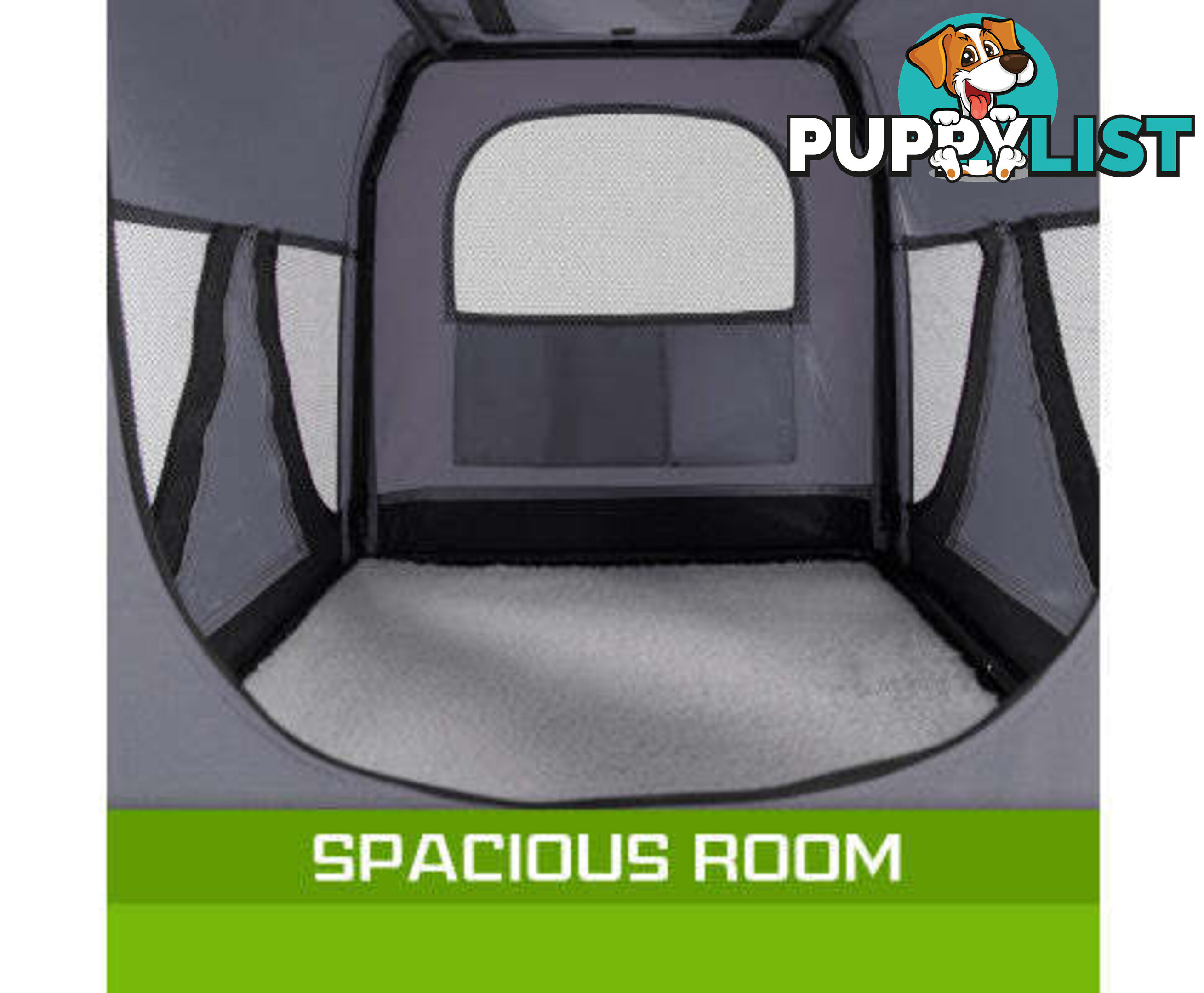 Paw Mate Portable Soft Dog Cage Crate Carrier - V274-PET-3002XL-BU