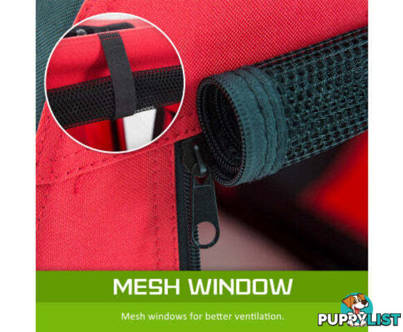 Paw Mate Portable Soft Dog Cage Crate Carrier - V274-PET-3002XL-BU