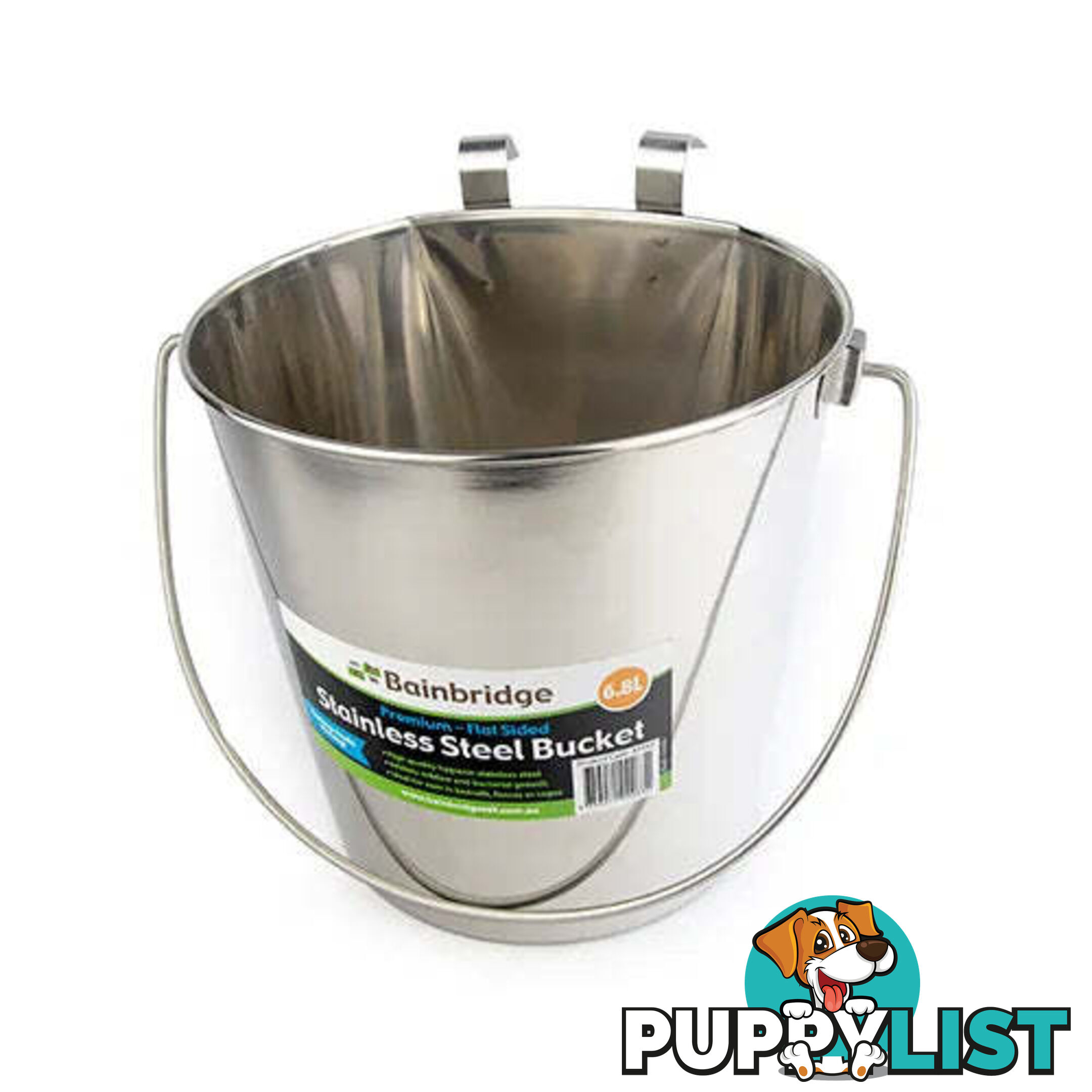 FLAT SIDED STAINLESS BUCKETS - BAINBRIDGE - BB-A3592