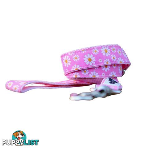 Daisy Dog Lead / Dog Leash - Hand Made by The Bark Side - TBSLDDAILAV201.8