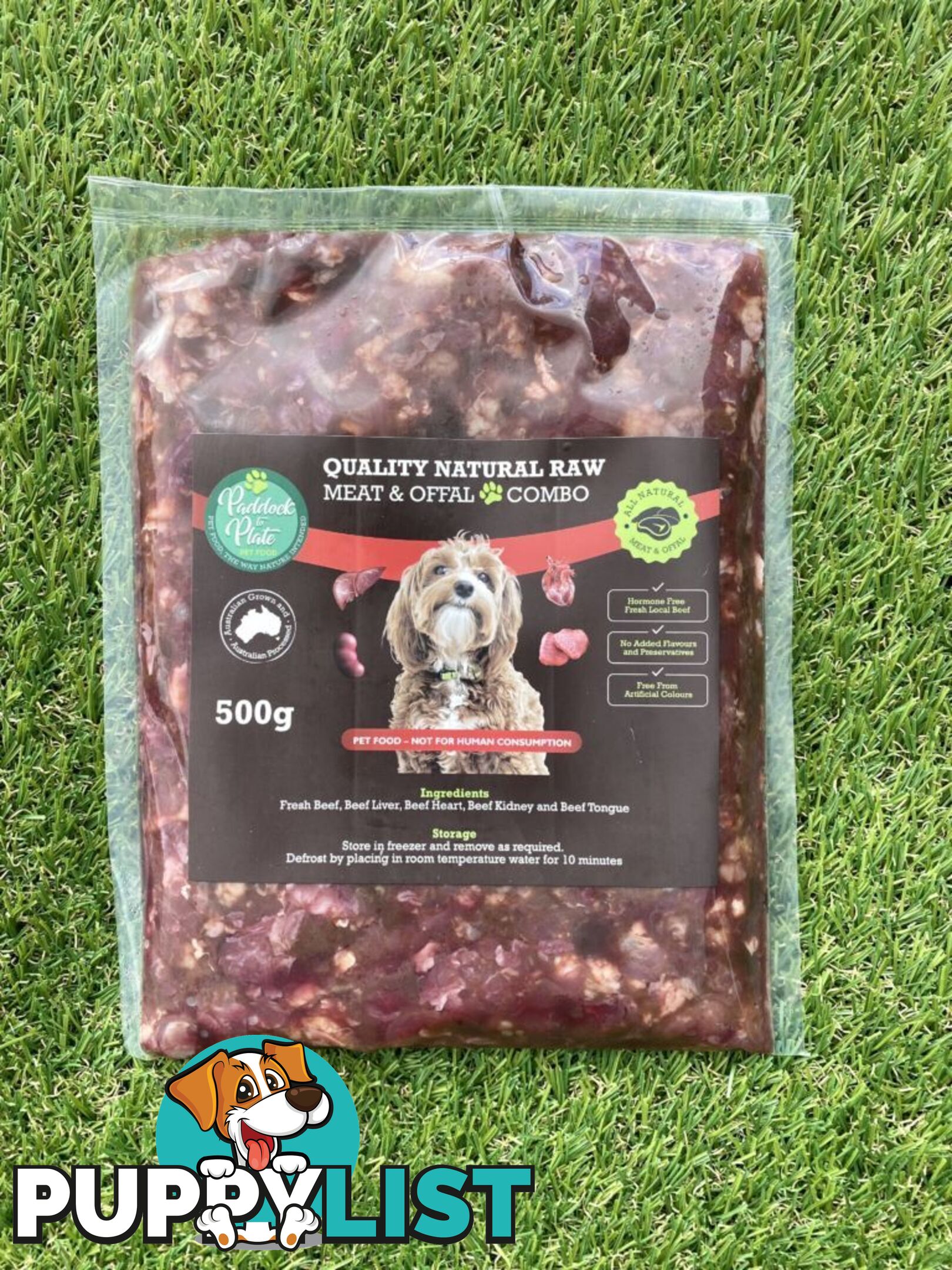 Meat and Offal Combo 500g Paddock to Plate - PTPMO500