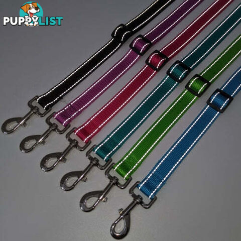 Hands Free Runner/Walker Waist Dog Leash Reflective- Moondidley Pets - MDPLDRUNBLU