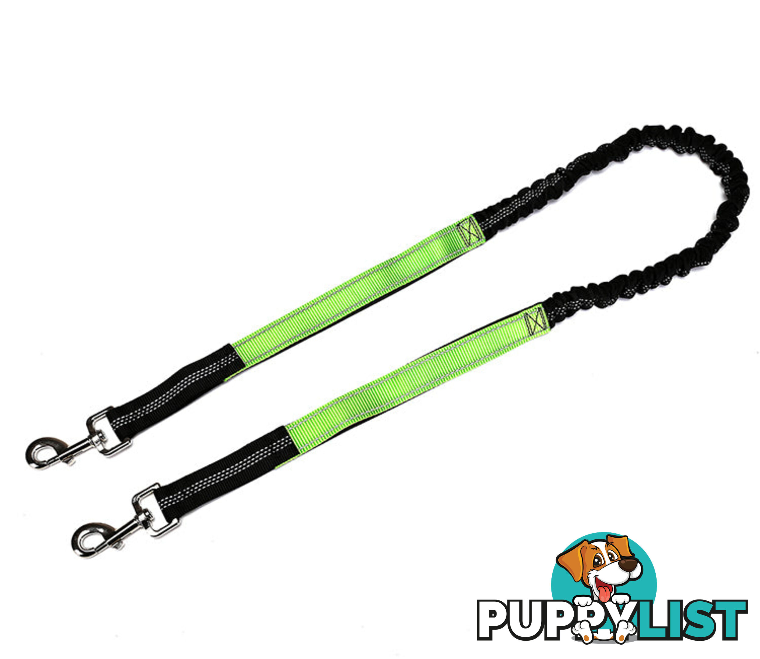 Hands Free Runner/Walker Waist Dog Leash Reflective- Moondidley Pets - MDPLDRUNBLU