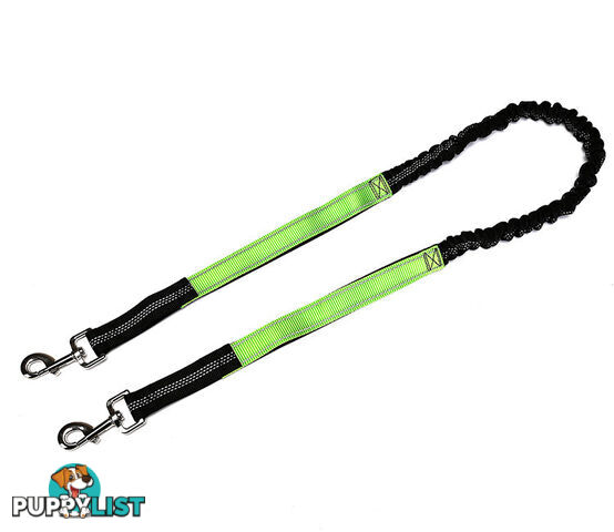 Hands Free Runner/Walker Waist Dog Leash Reflective- Moondidley Pets - MDPLDRUNBLU