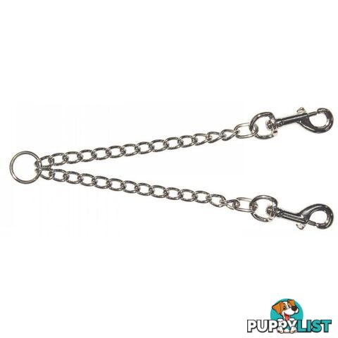 Two-Dog Chain Coupler 3.5mm x 2' (61cm) Prestige Pets - PPP-CP-4335