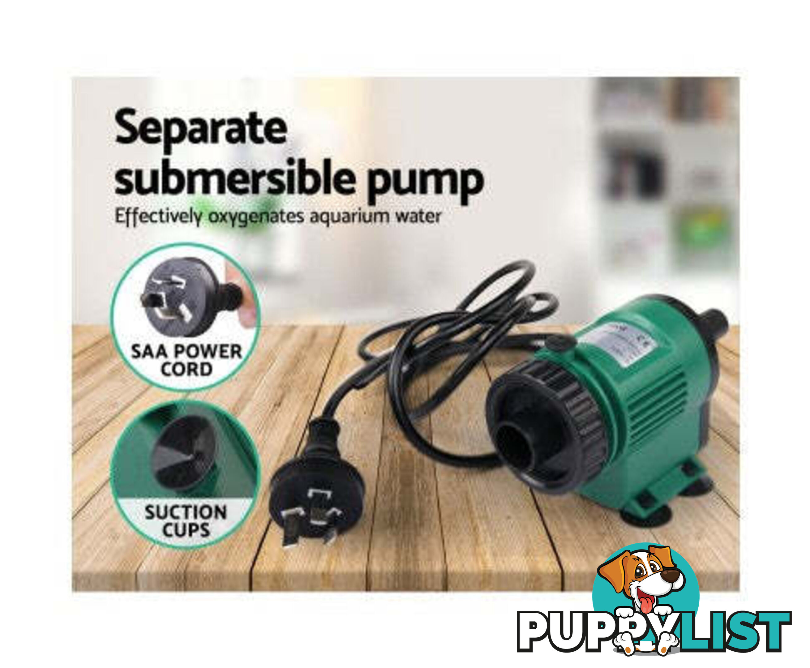 Giantz Aquarium Filter Fish Tank External Canister Water Pump 1250L/H - AQ-FP-HW1250L