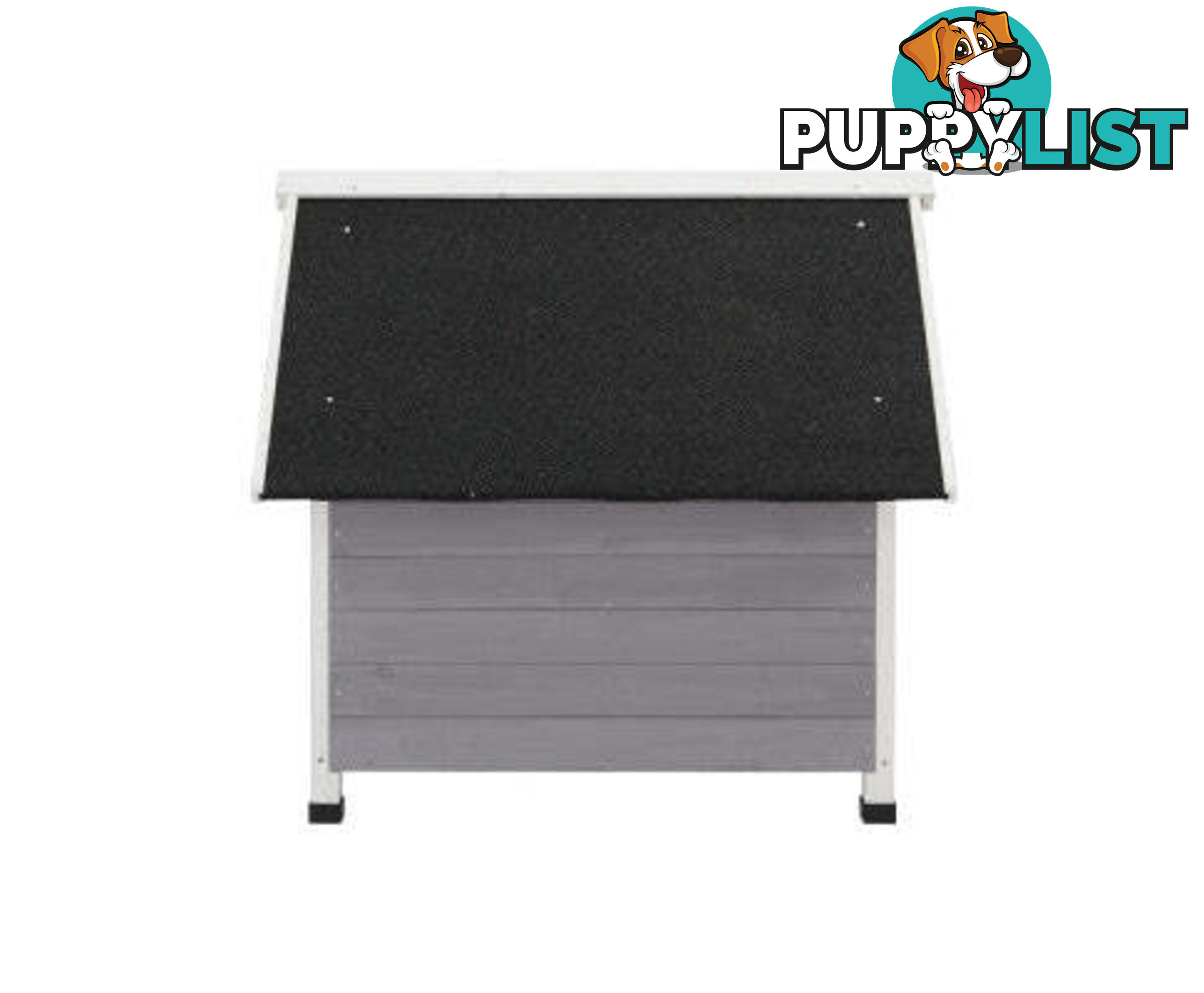 i.Pet Dog Kennel House Wooden Outdoor Indoor Puppy Pet House Weatherproof - PET-GT-DH3M-GW
