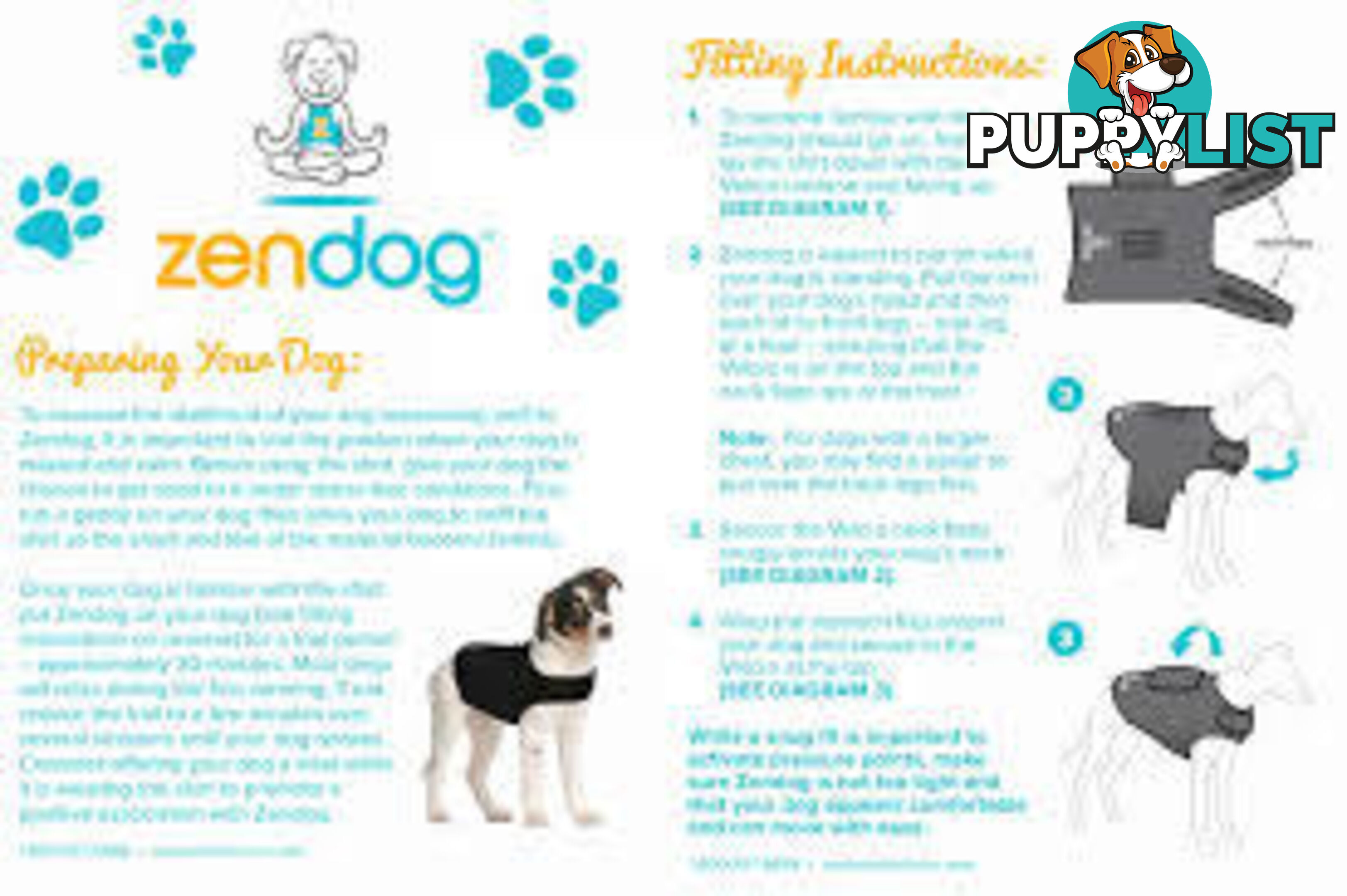 Calming Shirt - Thunder Shirt - Zendog - PPP-69-15