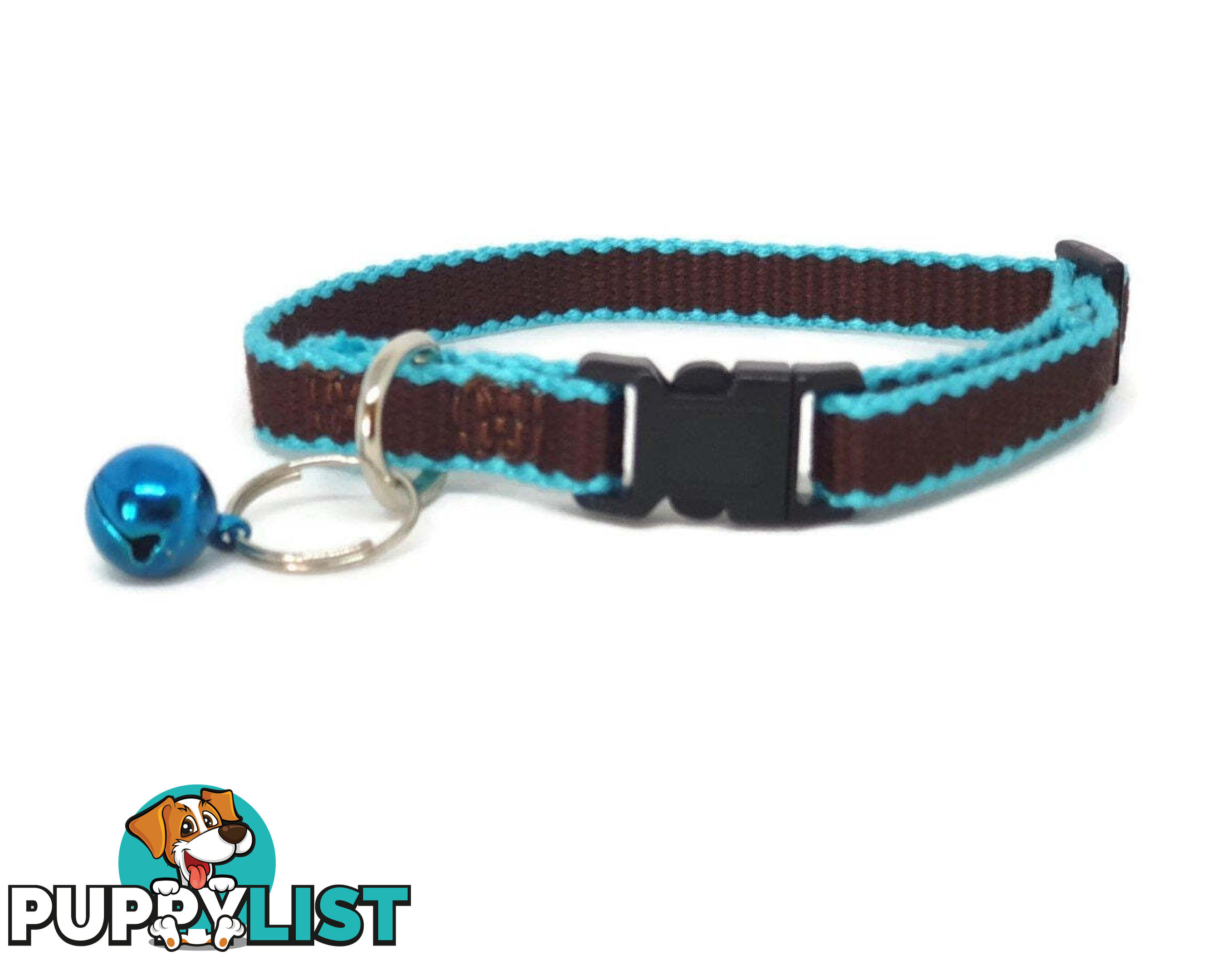 100% Pure Bamboo Fibre Cat Collar Plastic Buckle - Moondidley Pets - MDPCOLCATNVY