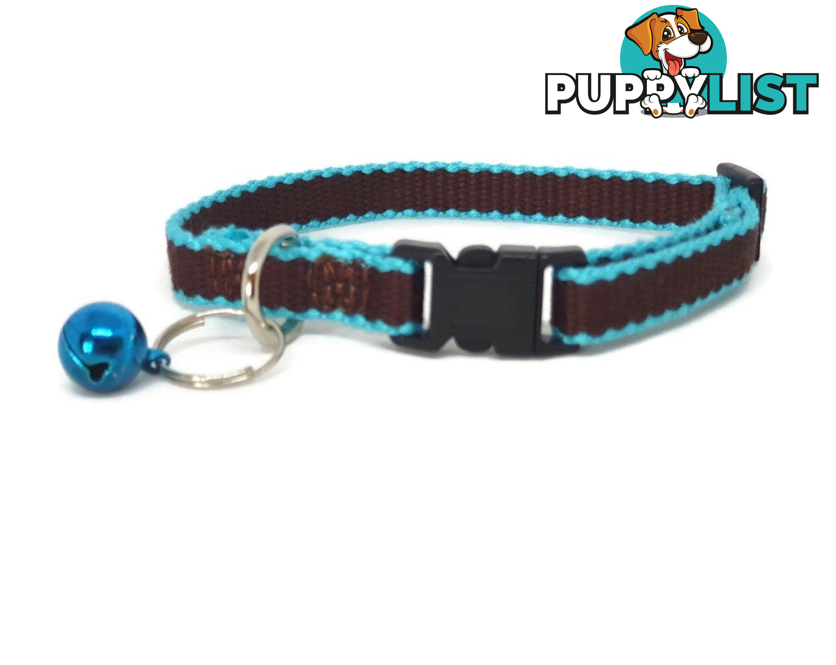 100% Pure Bamboo Fibre Cat Collar Plastic Buckle - Moondidley Pets - MDPCOLCATNVY