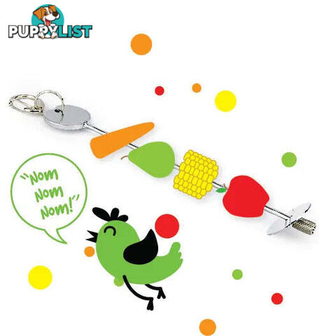 BIRD METAL TREAT HOLDER - 22 CM - BAINBRIDGE - BB-A8365