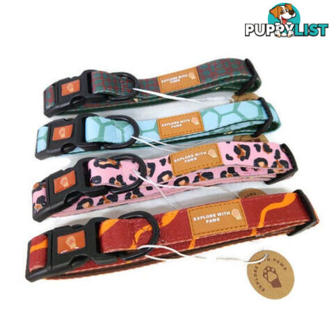 Designer Dog Collars by Explore with Paws - EWPCOLMCRON