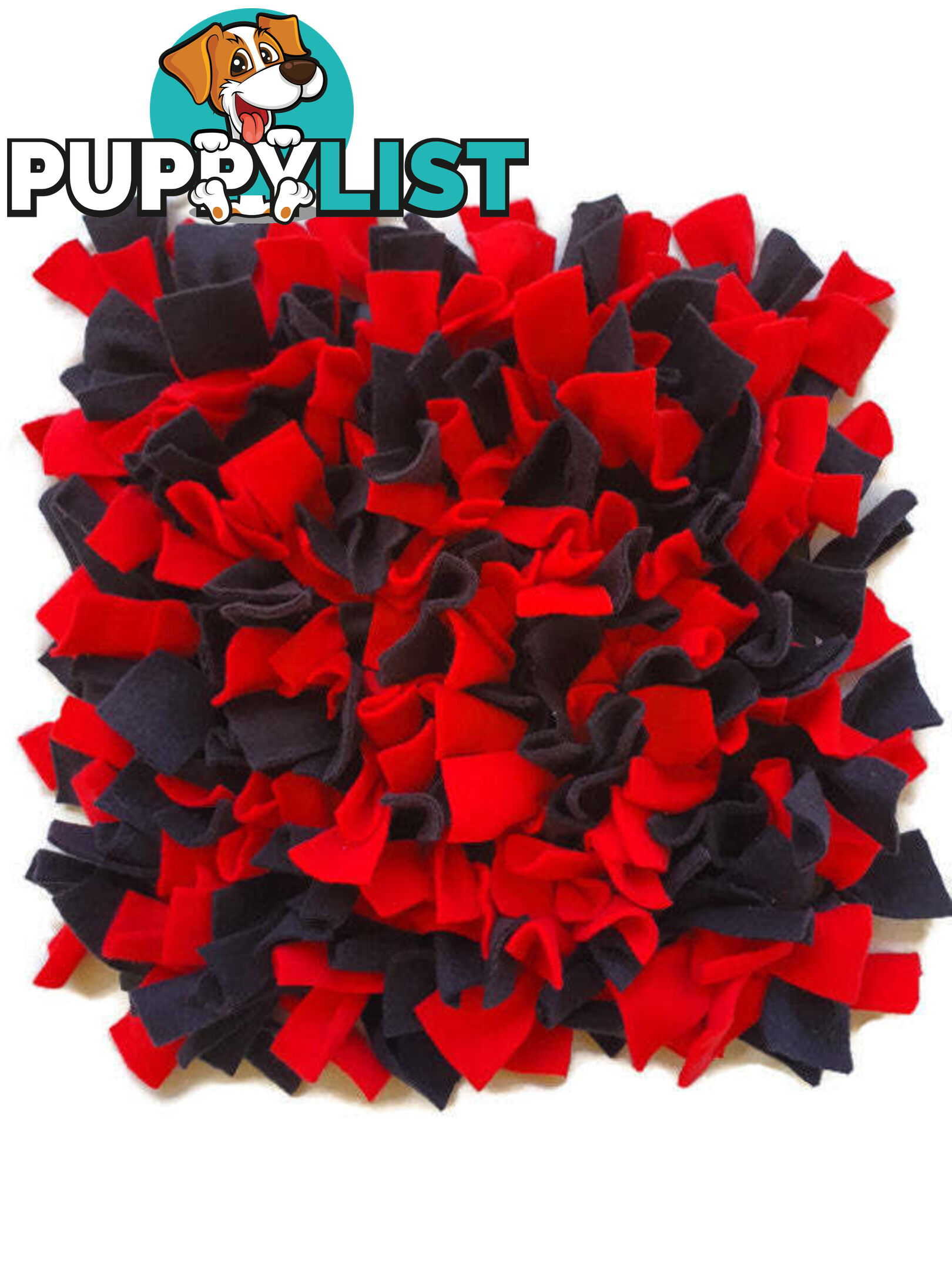Snuffle Mats - Premium Heavy Duty Rubber Based - Pet Treat Play - Calms Anxiety - Slow Feeder - SNUFFLE-MED-YLBK