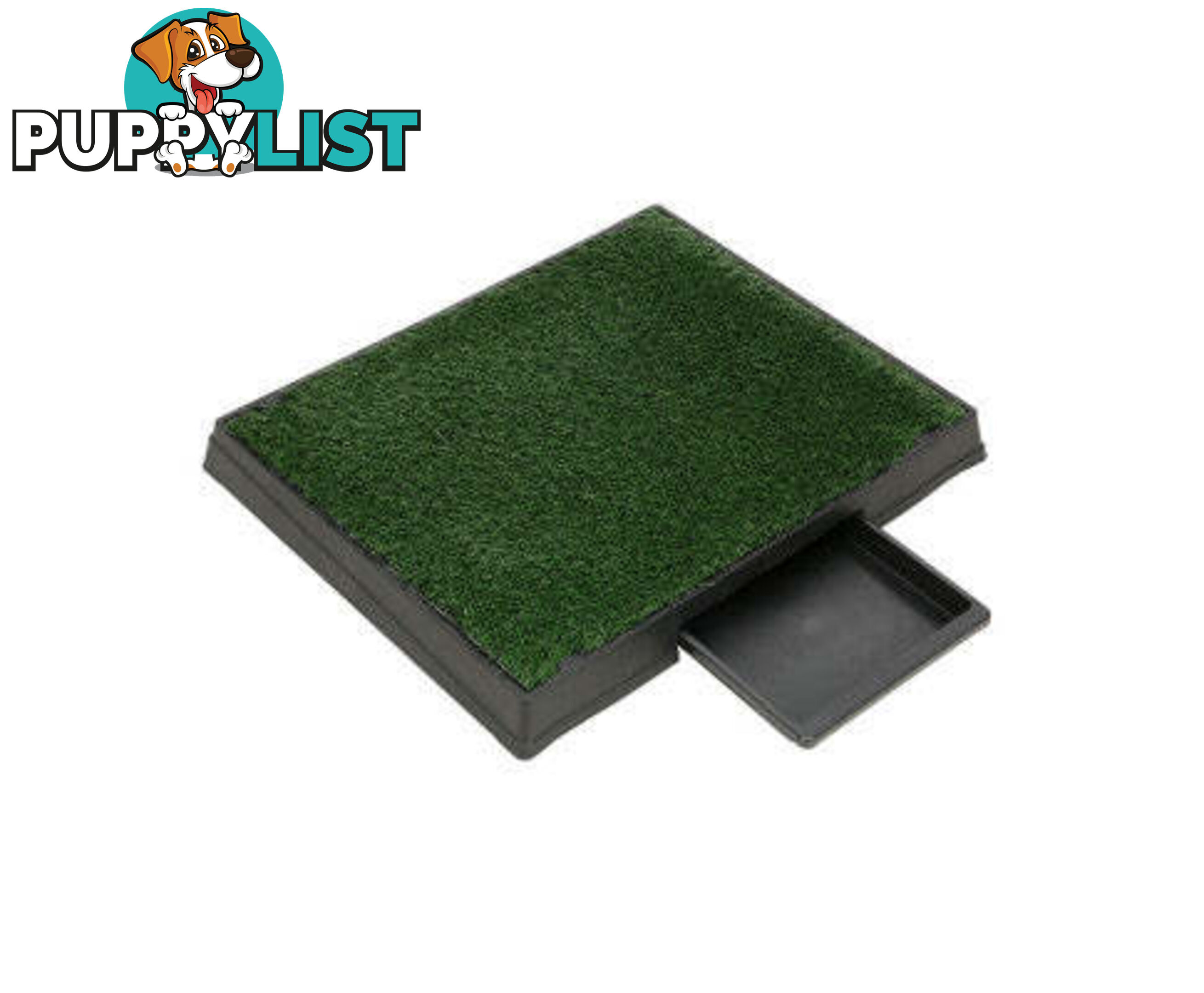 i.Pet Pet Training Pad With Tray Grass Mat - PET-PAD-GRASSX1