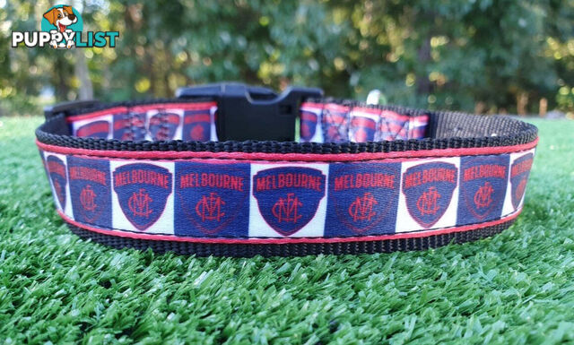 AFL Dog Collars, Footy - Aussie Rules - Moondidley Pets - MDPCOLAFLSGCS