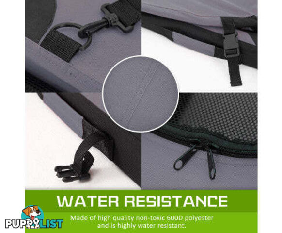 Paw Mate Portable Soft Dog Cage Crate Carrier - V274-PET-3002L-BU