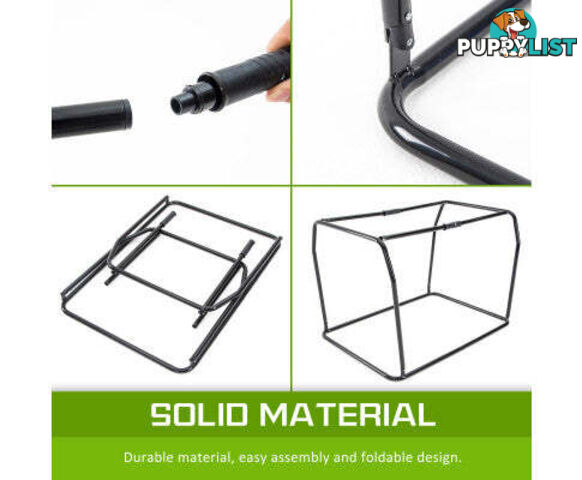 Paw Mate Portable Soft Dog Cage Crate Carrier - V274-PET-3002L-BU