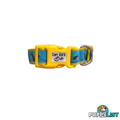 Bumble Bee Dog Collar - Hand Made by The Bark Side - TBSBUMMED