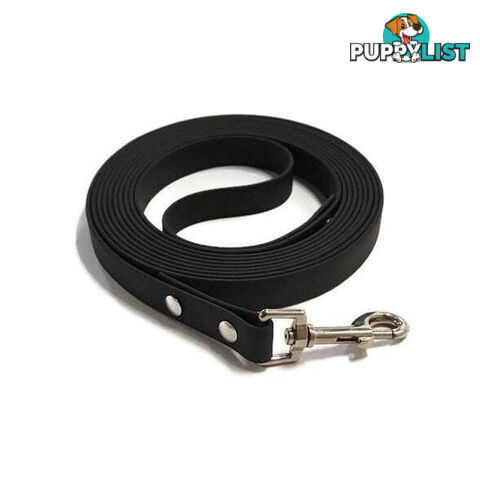 3m - 5m Biothane Dog Lead - BIOLD3SMBLK