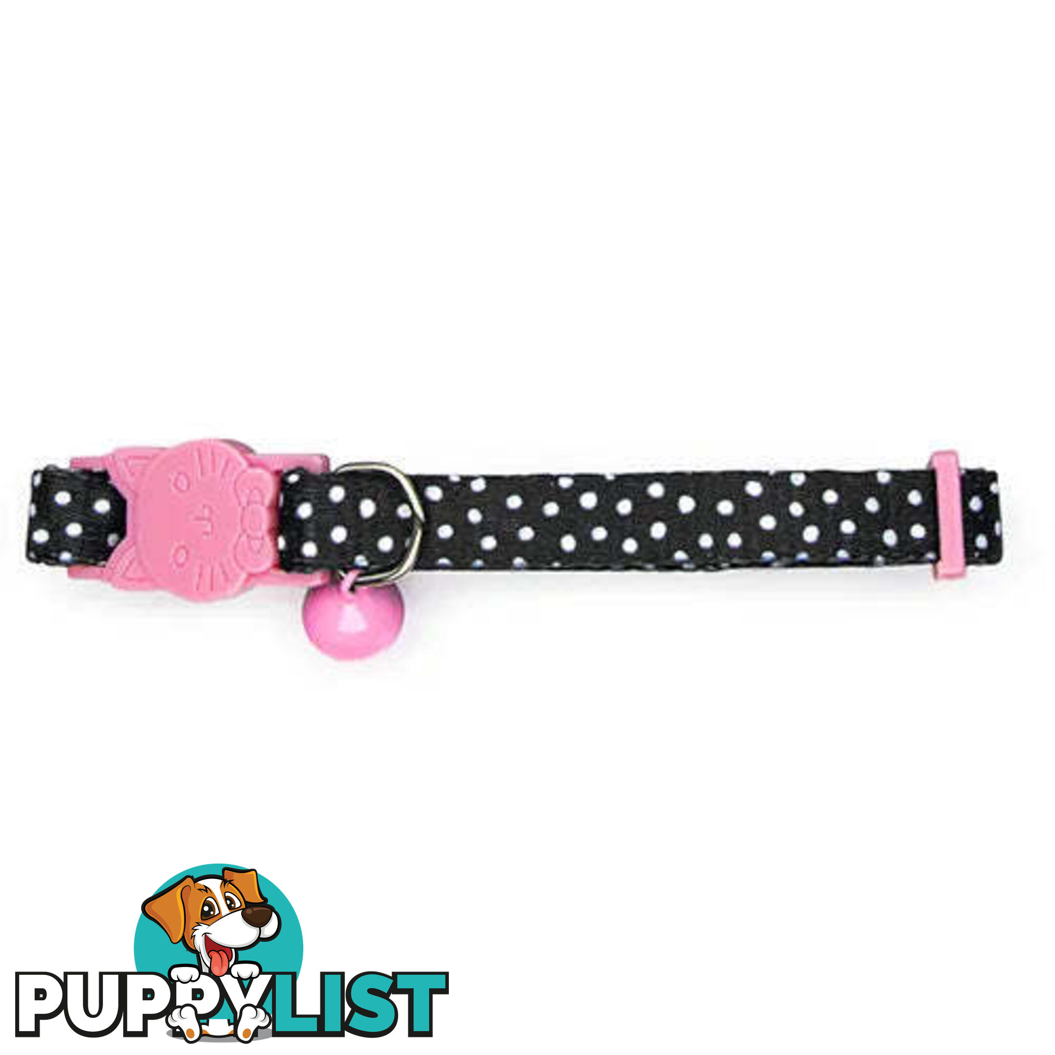 DOTTED CAT COLLAR - BAINBRIDGE - BB-A7268-RED